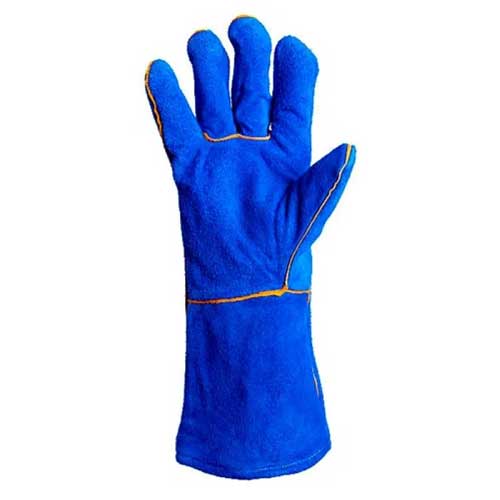 Краги робочі Mastertool зварювальні сині розмір 10,5